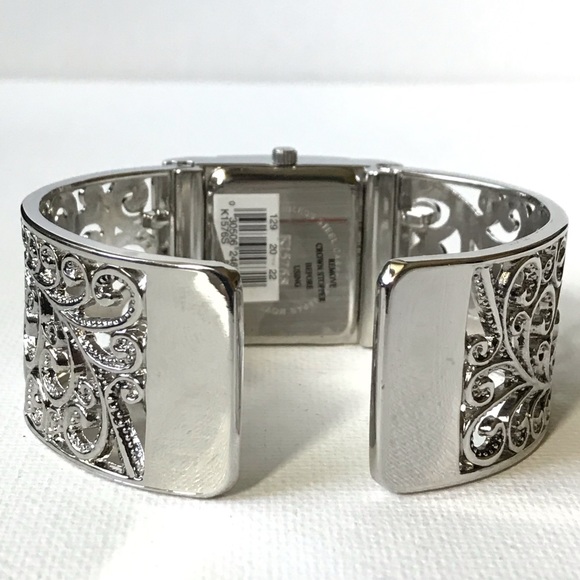 Vivini Mother of Pearl Cuff Bracelet Watch Women's - Picture 5 of 7